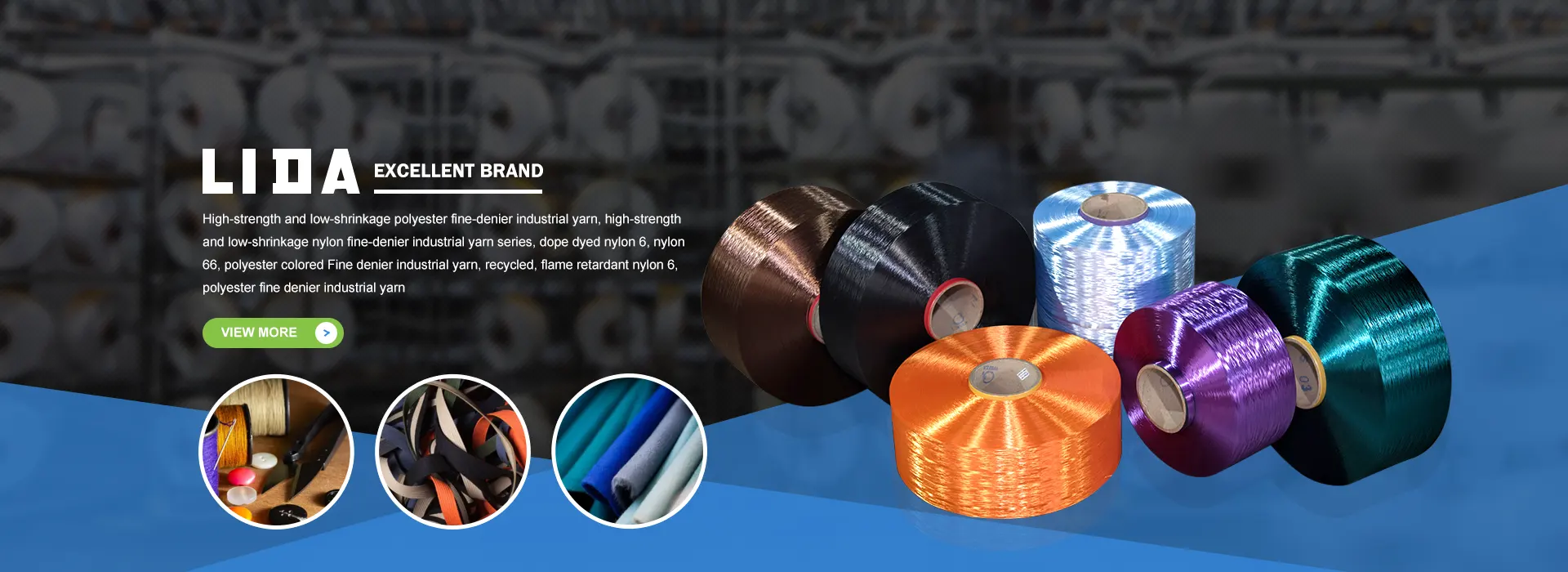 Fabricants de fils recyclés en Chine