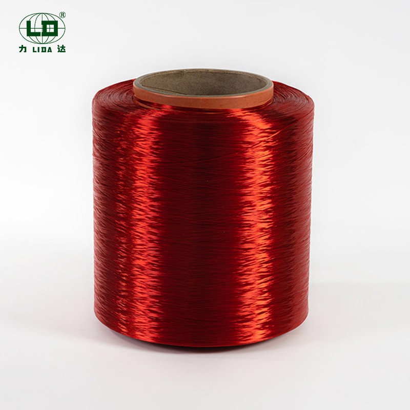 Fil de filament teint en dope en nylon 6 anti-UV