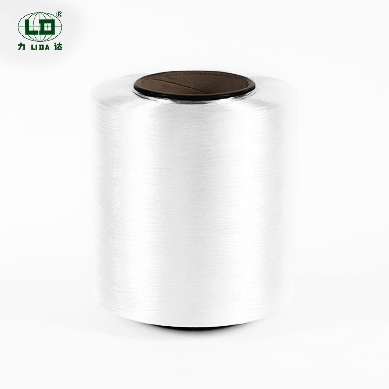 Fil de filament teint en nylon blanc optique 6 dope